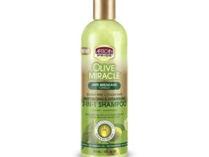 African Pride Olive Miracle 2 in 1 Shampoo 12 oz