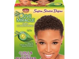 African Pride Olive Curl & Coil Texturizer Kit