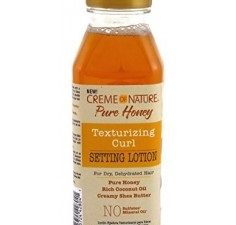Creme of Nature Pure Honey Text. Curl Setting Lotion 12oz