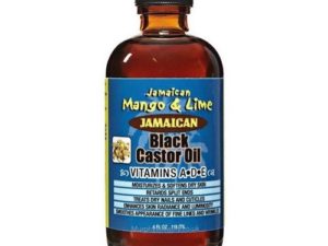 Jamaican Mango & Lime Black Castor Oil Vitamins A,D&E 4oz