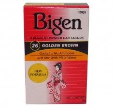 Bigen Powder Hair Color #26 Golden Brown