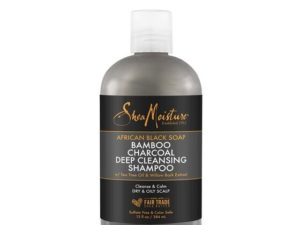 Shea Moisture African Black Charcoal Shampoo 13oz