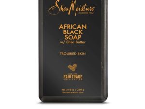 Shea Moisture African Black Bath & Body Bar Soap 8oz