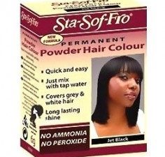Sta Sof Fro Powder Dye Jet Black