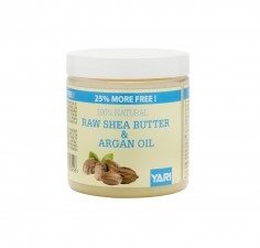 Yari 100% Raw Shea Butter & Argan Oil 250ml