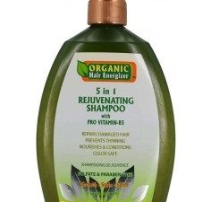 Organic Hair Energizer 5 in 1 Rejuvenating Shampoo 13oz
