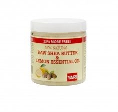 Yari 100% Raw Shea Butter & Lemon Oil 250ml