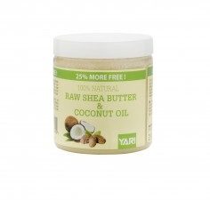 Yari 100% Raw Shea Butter & Coconut Oil 250ml