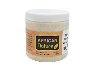 African Natural 100% Beurre de Karité 500 g