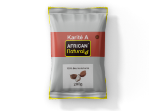 African Natural 100% Beurre de Karité 200 g