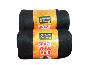 African Natural Brésil Laine 100g